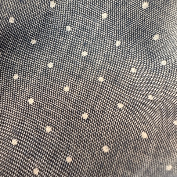 NEW Mille Olympia Dress. Chambray polka dot. M. NWT. - Picture 10 of 10